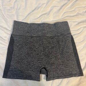 VS Pink Gray High-Waisted Shorts